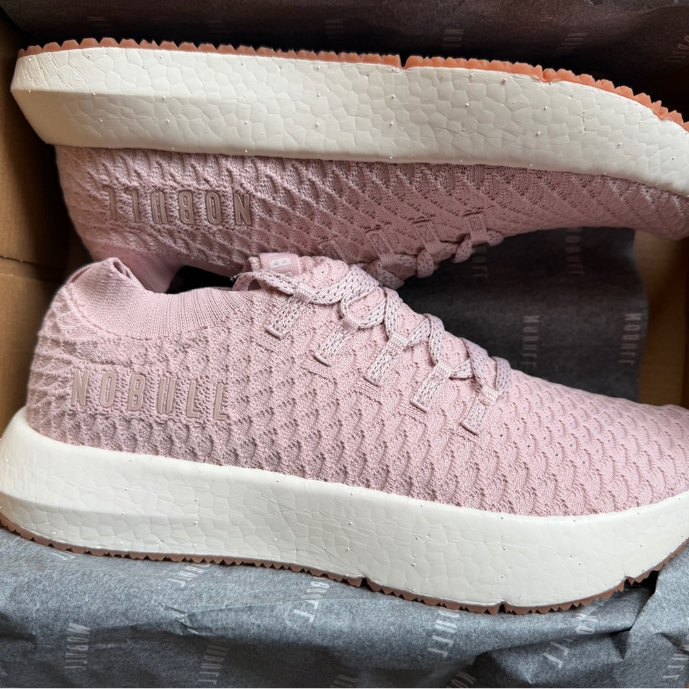 NOBULL Drive Knit Sneakers - Dusty Rose - Picture 2 of 5